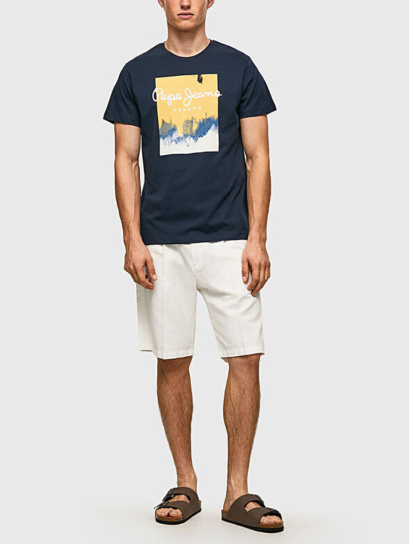 ROSLYN T-shirt with print and logo - 2