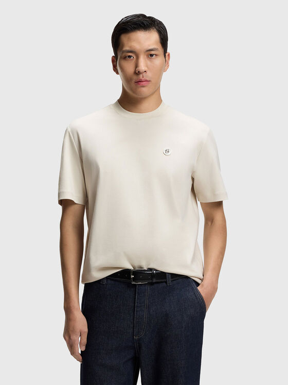 Тениска с овално деколте - 1