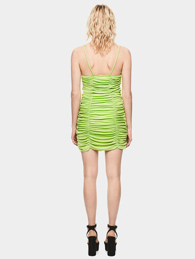 DUA LIPA X PEPE JEANS Gathered Mini Dress - 4