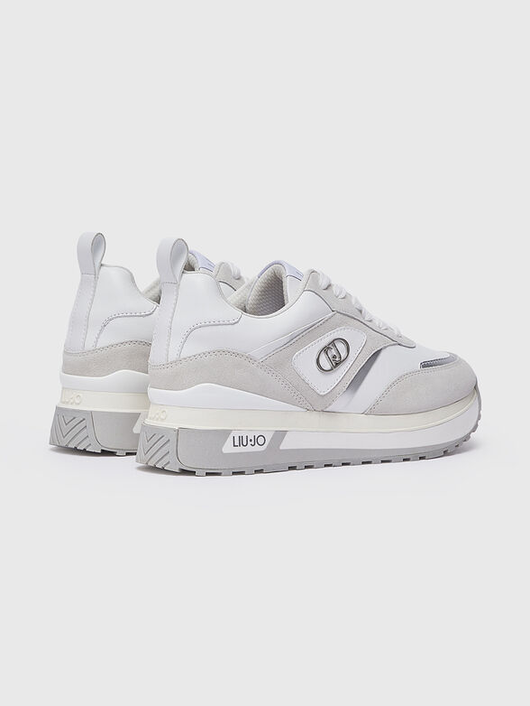 Beige sport shoes - 3