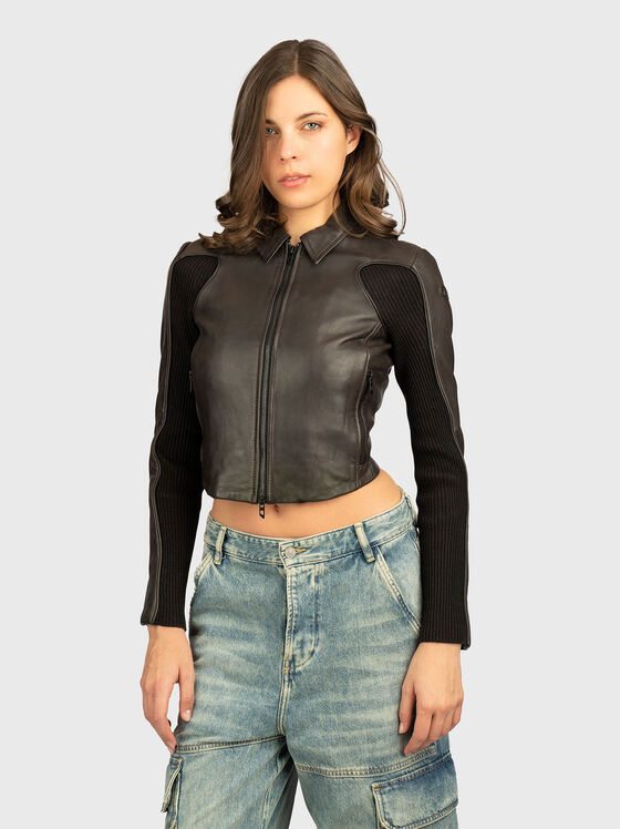 L-TOTEM-P1 leather jacket - 1