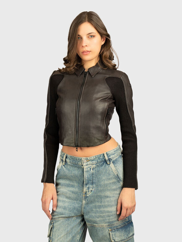 L-TOTEM-P1 leather jacket - 1