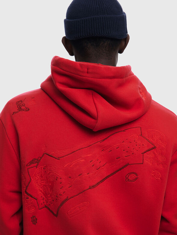 NUEVA ESCOCIA cotton sweatshirt - 4