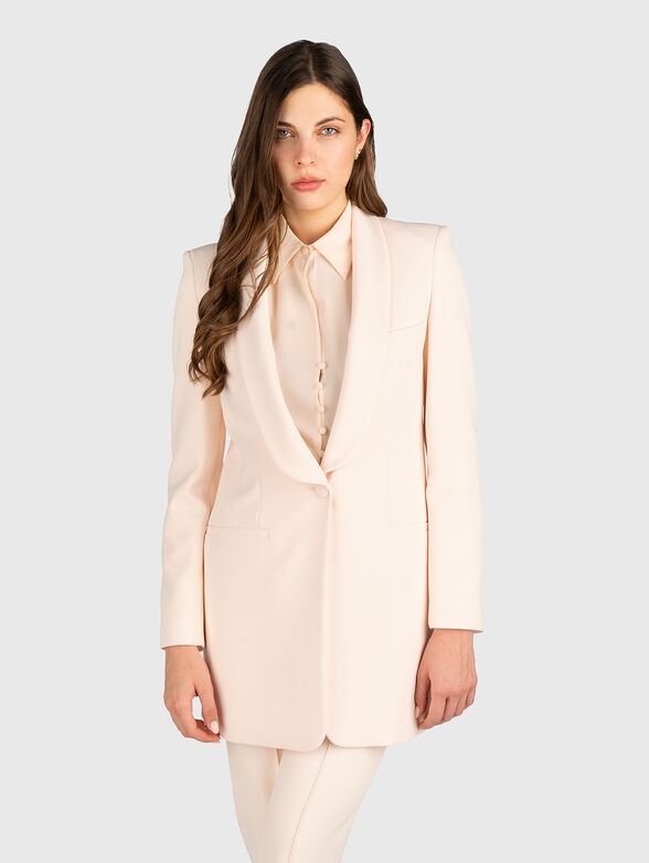 Blazer with single-breasted fastening - 1