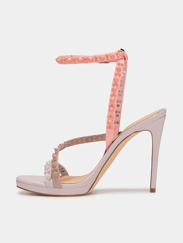 Heeled sandals KAIHA with studs - 4