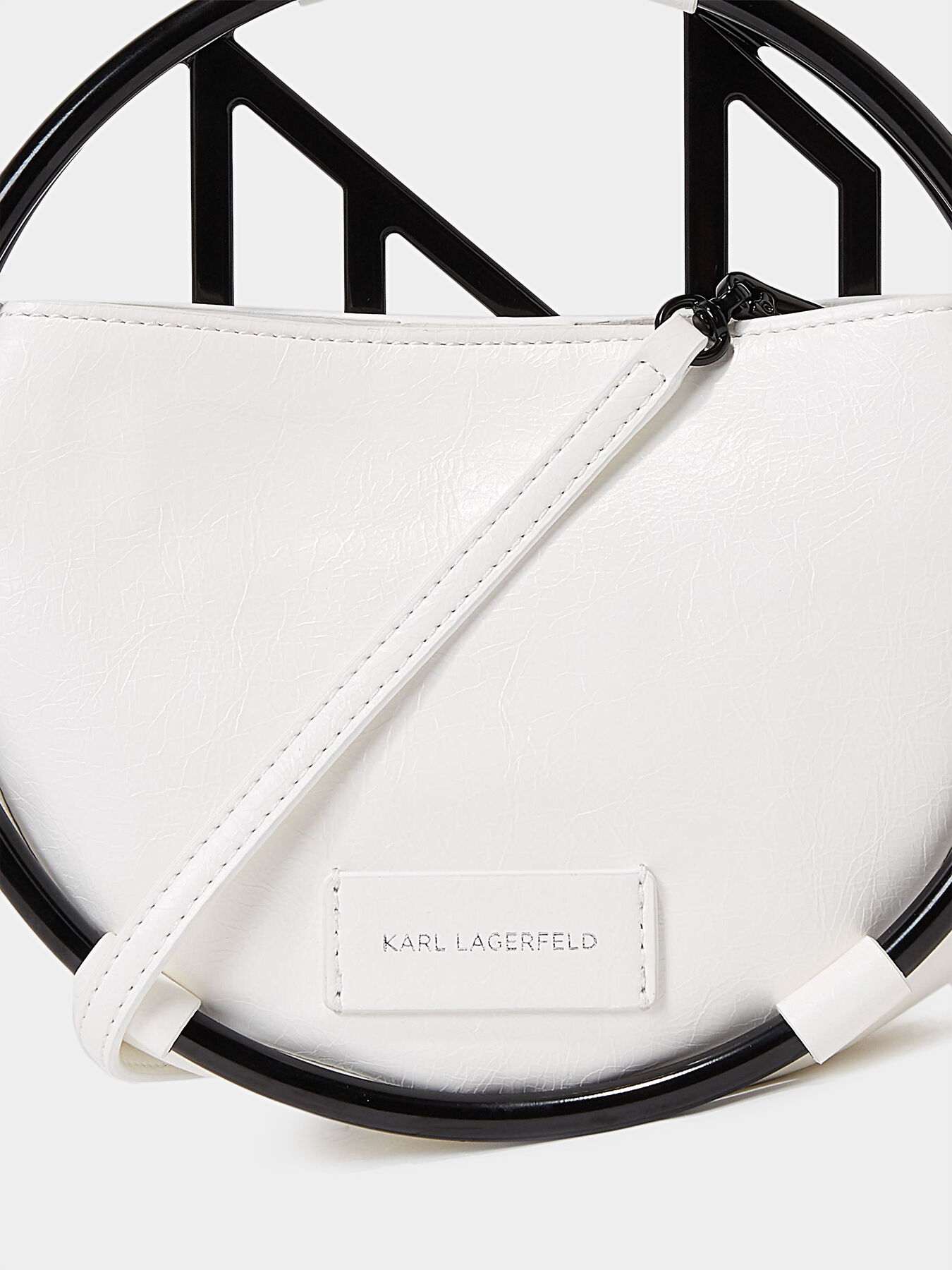 K/CIRLE small bag with maxi monogram detail brand Karl