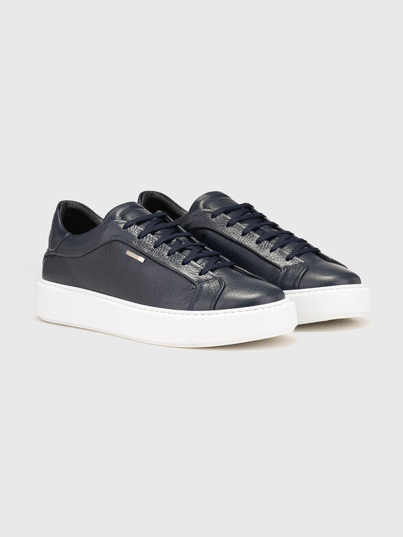 ARTEM black leather sneakers - 2