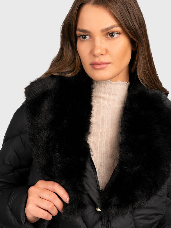 Black puffer jacket - 5