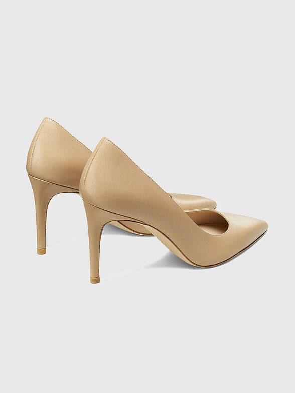 STUART POWER 85 leather heel shoes - 3