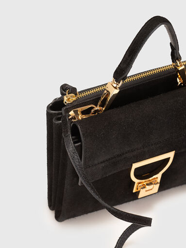 Small suede crossbody bag - 5