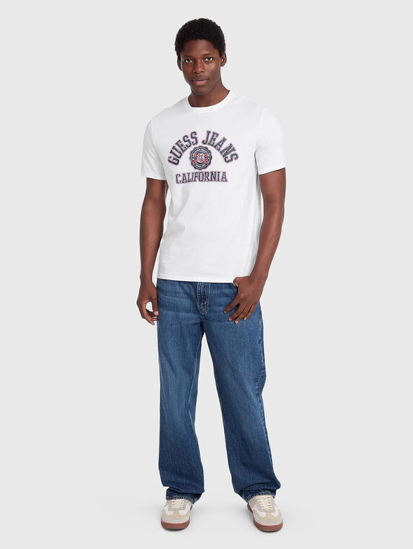 Black T-shirt with logo print - 2