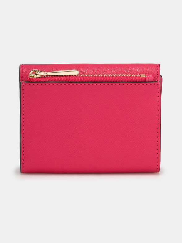 Small purse with golden logo element - 2