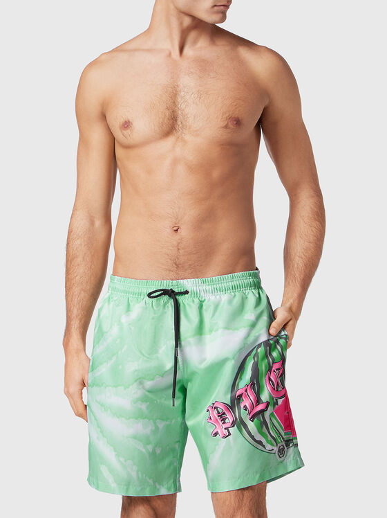 Beach shorts with print - 1
