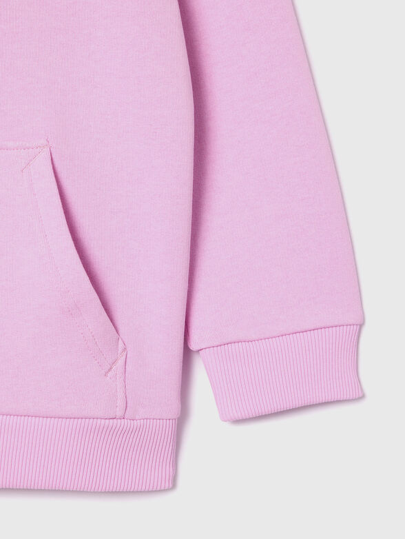 Dark blue sweatshirt with logo  - 4