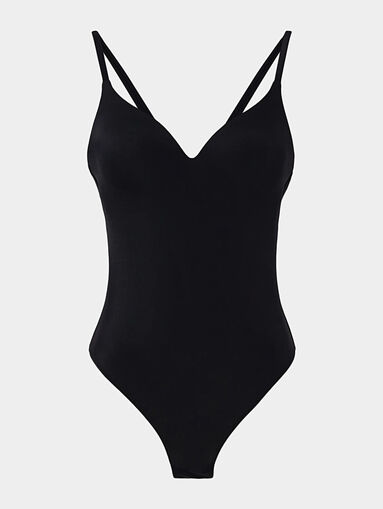 ESSENTIALS black one-piece swimsuit - 5