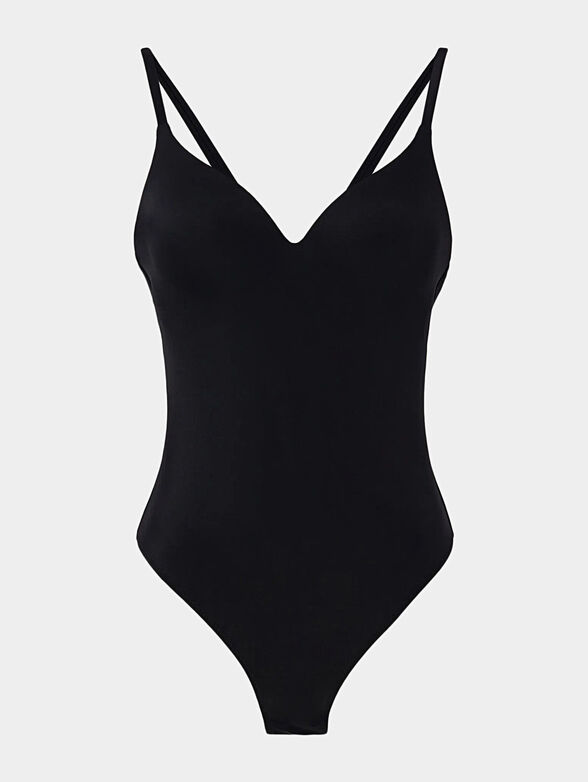 ESSENTIALS black one-piece swimsuit - 2