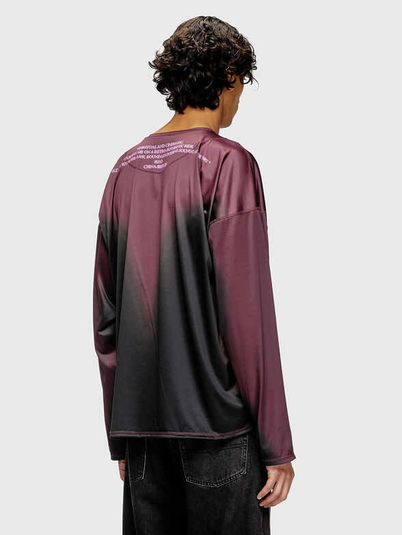 T-OLAVI-AA unisex blouse with print - 3