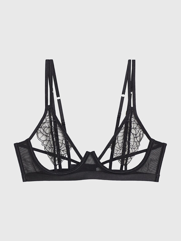 PRIVÉ - FOLIAGE black bra - 4
