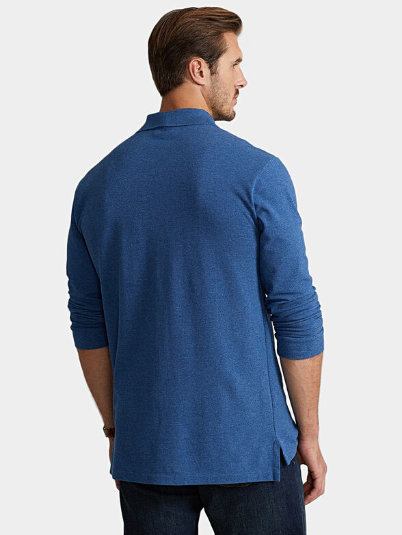 Blue polo-shirt - 3