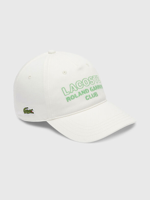 Baseball cap with accent logo - 1