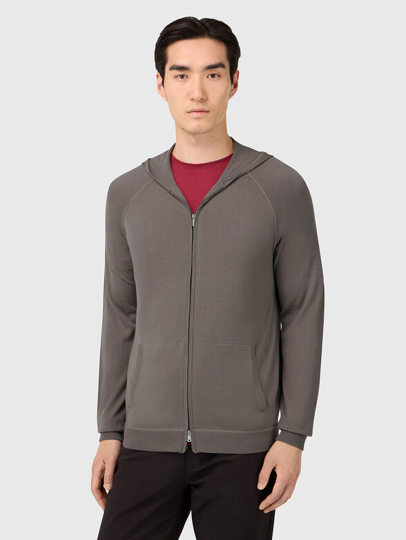 Wool sweatshirt  - 1