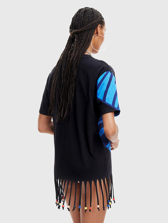 OAHU cotton t-shirt with fringe - 3