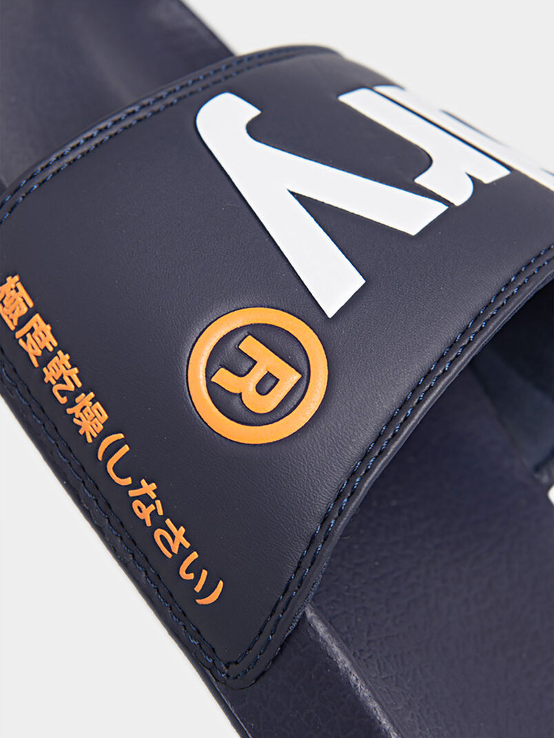 Blue beach shoes - 3