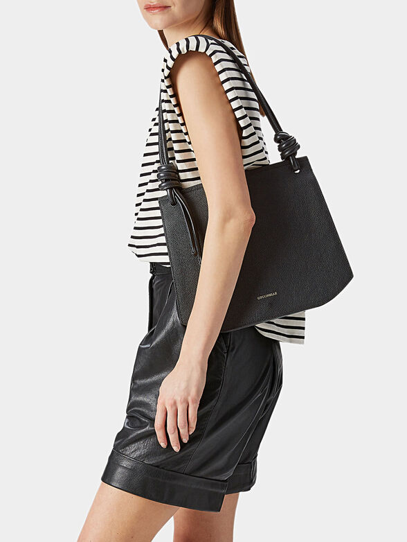 ALLURE Pebbled leather shoulder bag - 2