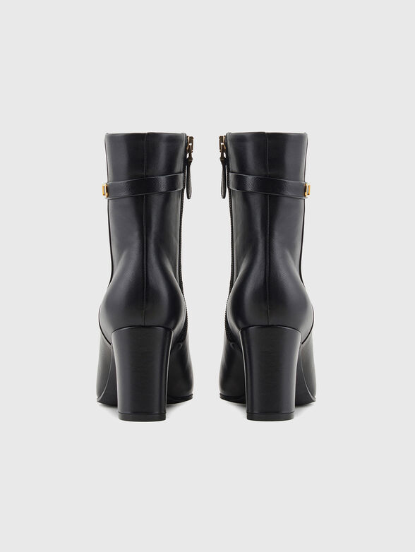Nappa leather heeled ankle boots - 3