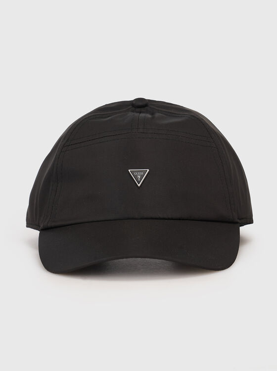 Black hat with triangular logo - 1