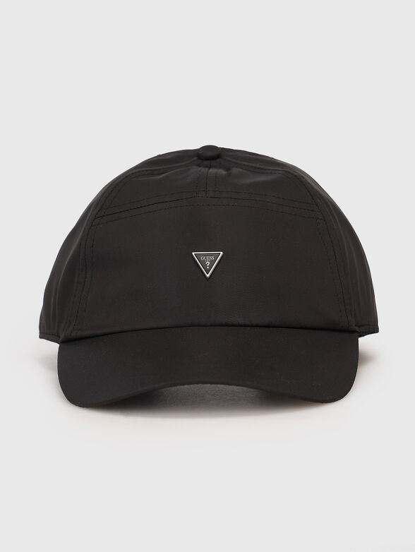 Black hat with triangular logo - 1