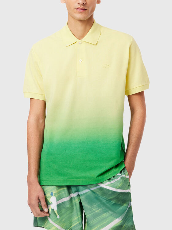 Cotton polo shirt with logo embroidery - 1