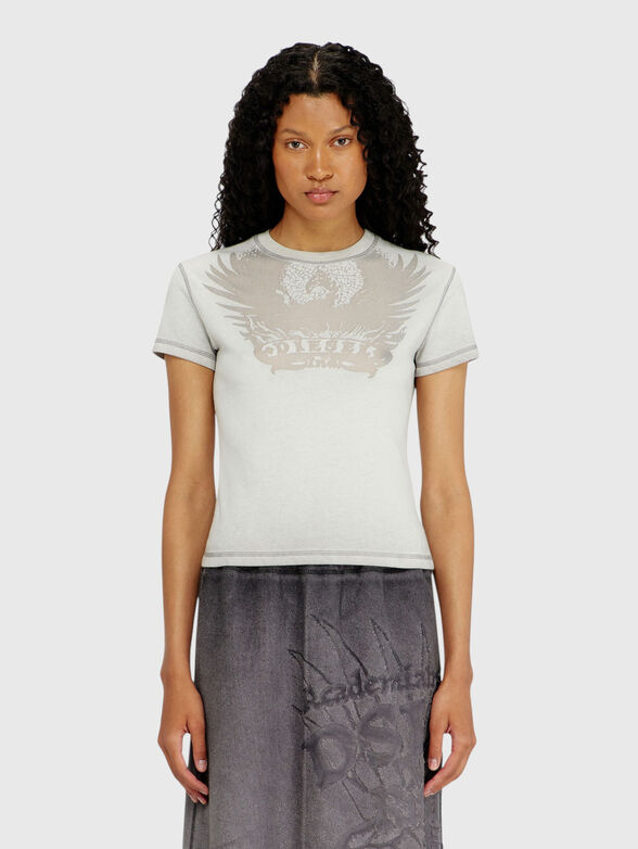 Cotton grey t-shirt - 2