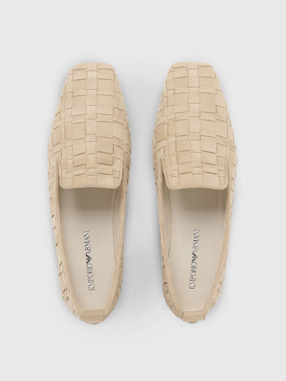 Beige moccasins - 6