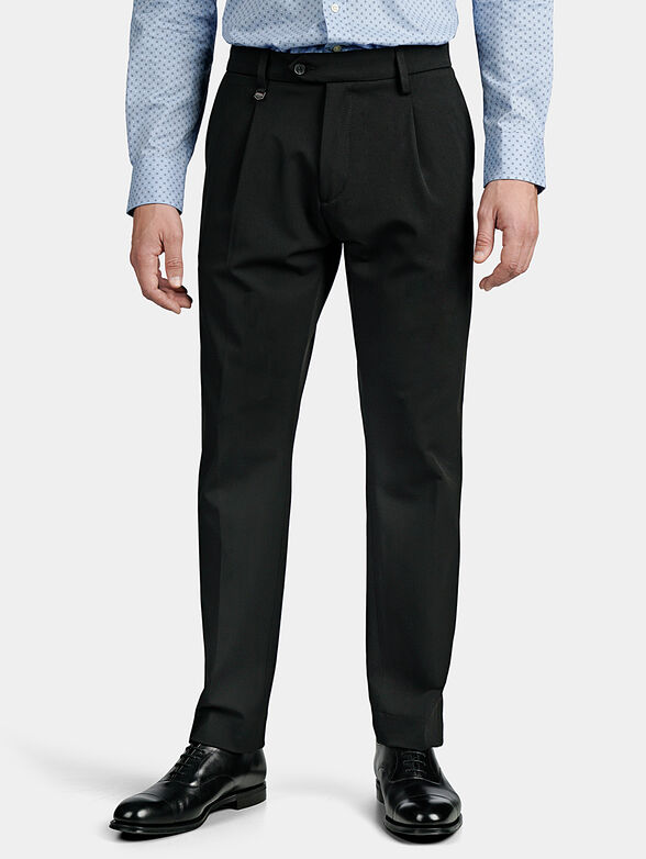 QUENTIN Black trousers - 1