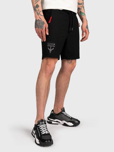 SH014 shorts with laces and embroidery - 4