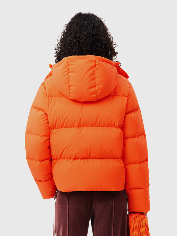 Padded jacket with logo - 3