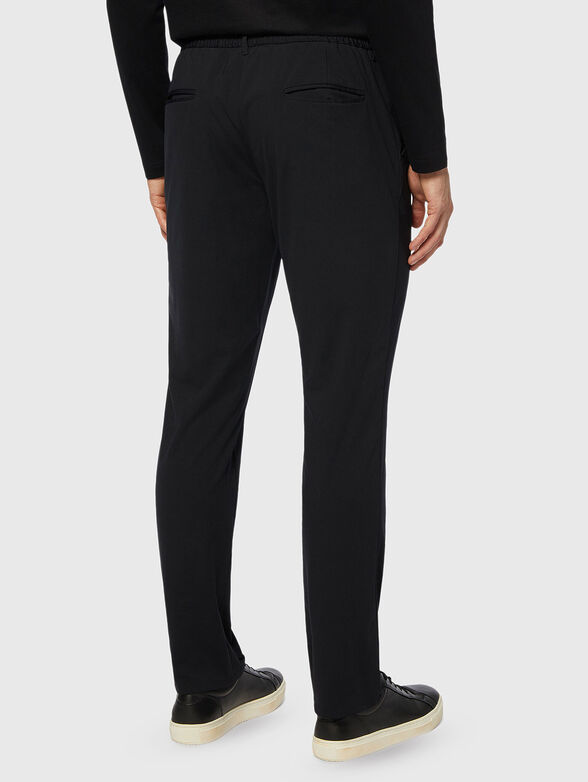 Pants with elastic waistband and ties  - 2