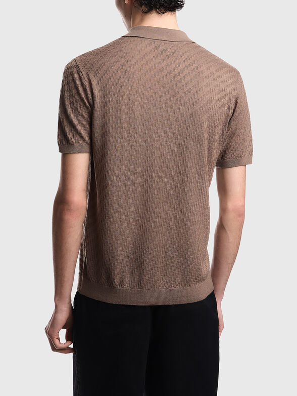 Brown polo-shirt - 3