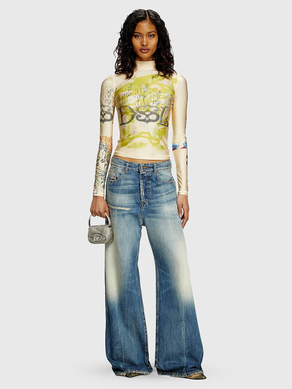 D-SIRE L.28 jeans with washed effect - 4