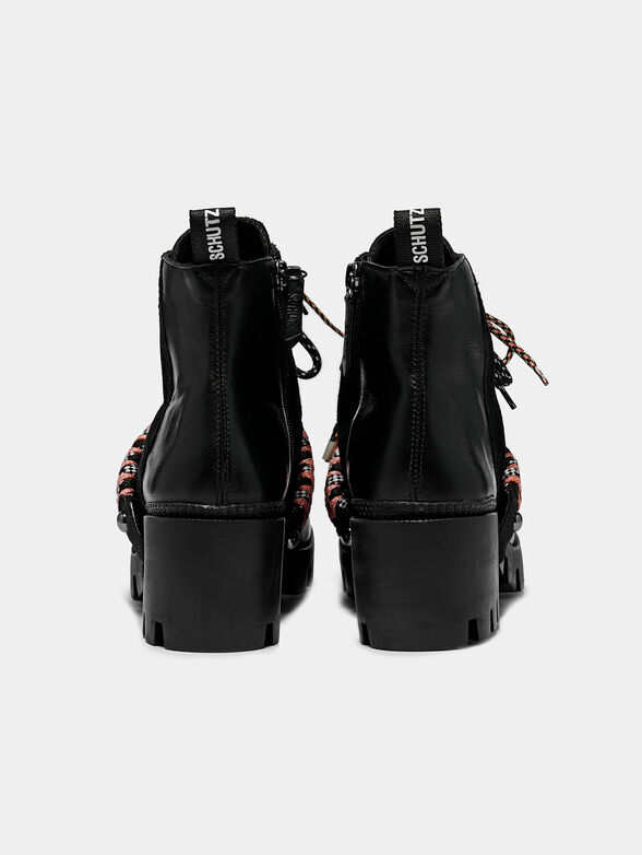 EMANUELA Booties with colorful details - 3