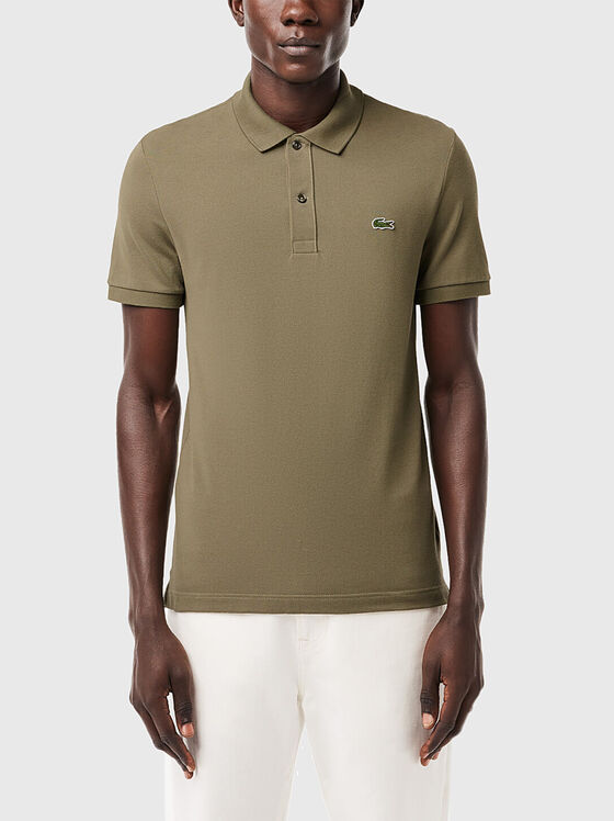 Logo detail polo shirt  - 1