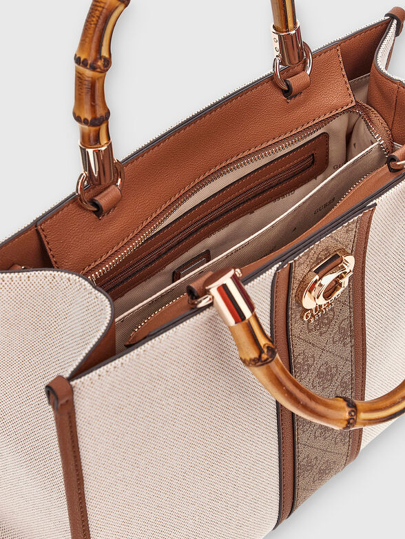 KERIMA large bag with bamboo handle - 4