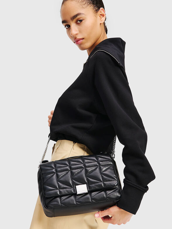 Quilted effect crossbody bag - 2