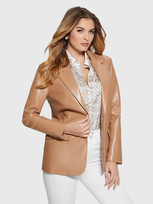 LIA blazer in eco leather
