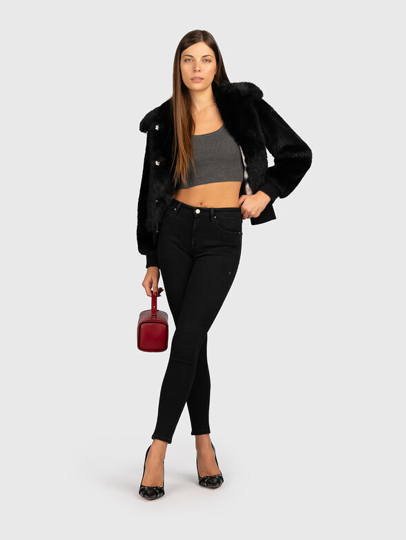 Black slim jeans  - 4