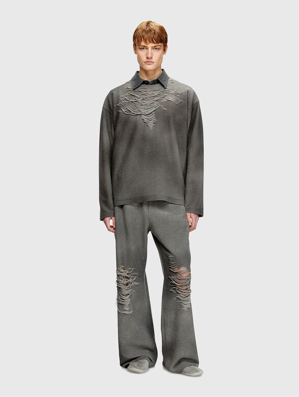 S-RUBEN sweatshirt with ribbed details - 3