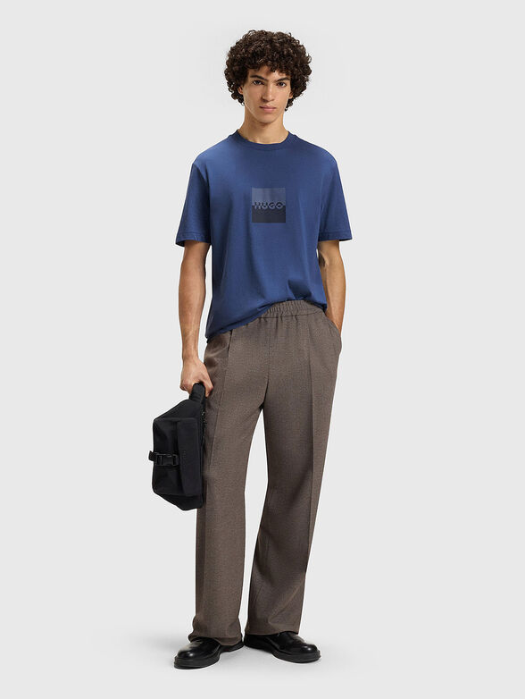 Cotton T-shirt with print - 2