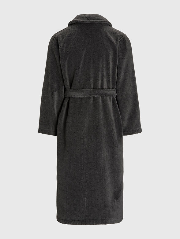 Robe with logo embroidery  - 2