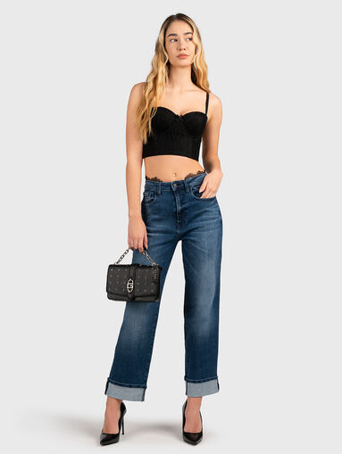 MELROSE jeans with lace accents - 5